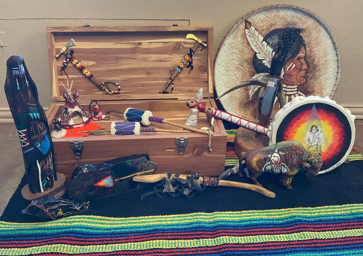 Native Handmade Items – Chris Crosby’s Purple Coyote