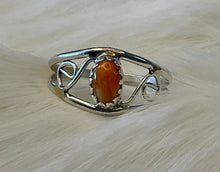 Sterling Silver w/ Spiney Oyster Shell Ring Size 6
