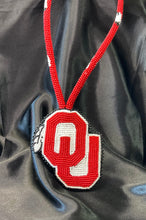 Beaded OU Medallion 28"