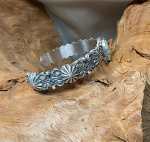 Sterling Silver Bracelet w/ Golden Hill Turquoise