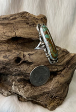 Sterling Silver w/Manassa Turquoise Ring size 8