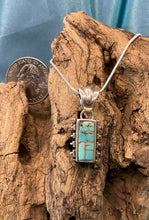 Sterling Silver with #8 Turquoise Necklace