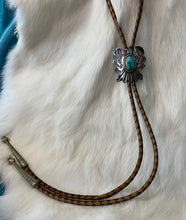 Thunderbird Bolo Tie w/Kingman Turquoise