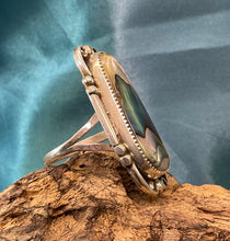 Sterling Silver w/Abalone Ring size 11