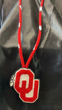 Beaded OU Medallion 28"