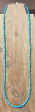 Small Chunk Turquoise Necklace 20"