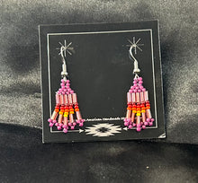 Small Beaded Dangle Earrings