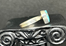 Morenci Turquoise Sterling Silver Ring Sz.7