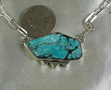 Skyhorse Turquoise Sterling Silver Necklace 22"