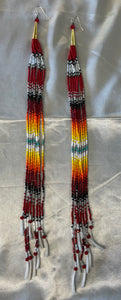 Beaded Dangle Earrings