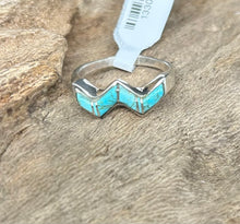 No.8 Turquoise Sterling Silver Rings
