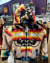 Native Print Kids Hooded Jacket