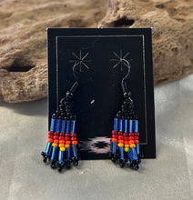 Small Beaded Dangle Earrings