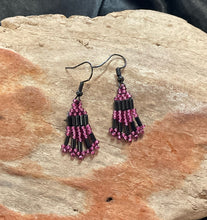Small Beaded Dangle Earrings