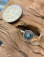 Sterling Silver w/ Sleeping Beauty Turquoise Ring size 9