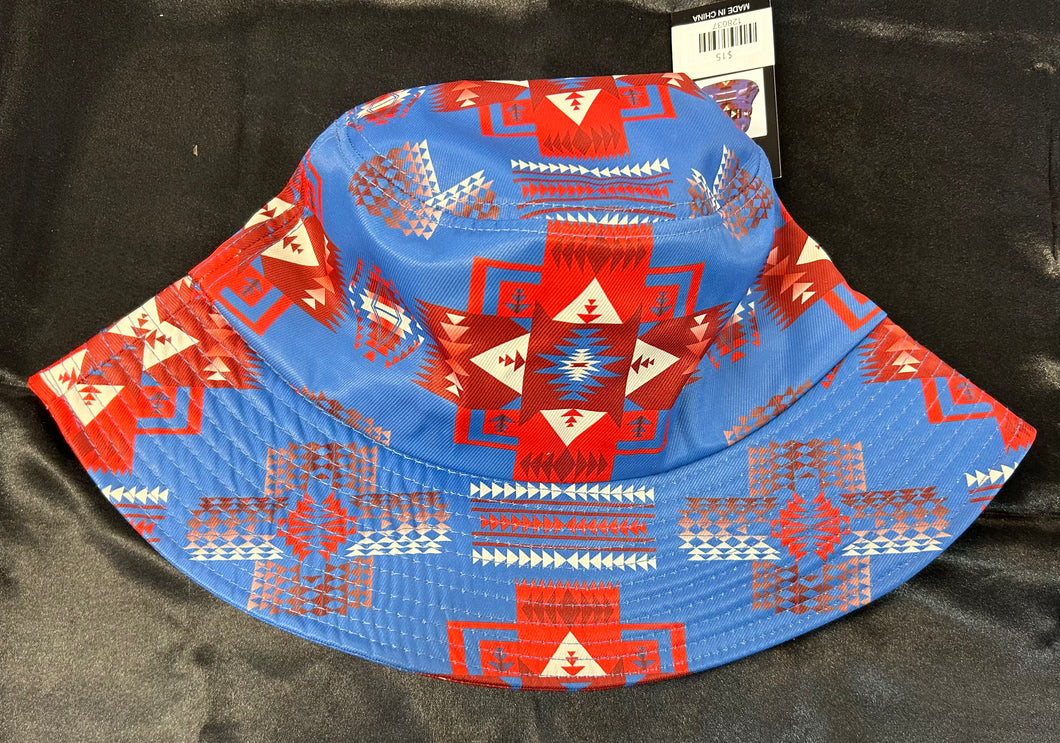 Native Print Bucket Hats
