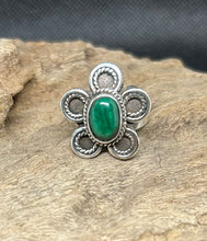 Malachite Sterling Silver Rings
