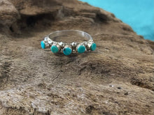 Sleeping Beauty Sterling Silver Turquoise Rings