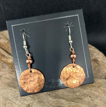 Copper Dangle Earrings