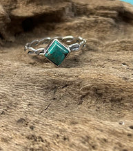 Kingman Turquoise Sterling Silver Rings