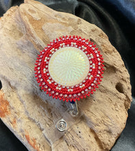 Beaded Badge Reel