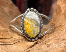 Sterling Silver Bracelet w/ Bumblebee Jasper