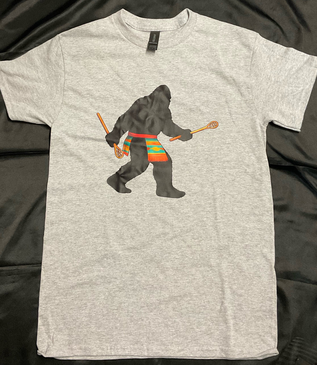 Bigfoot Stickball Player T-Shirt