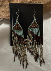 Beaded Dangle Earrings