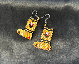 Brick Stitch Dangle Earrings