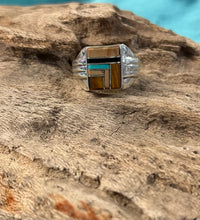 Men’s Turquoise & Multi-Stone Sterling Silver Rings