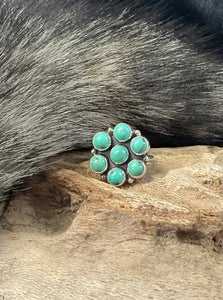 Kingman Turquoise Rings