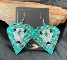 Brick Stitch Dangle Earrings *