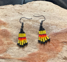 Small Beaded Dangle Earrings