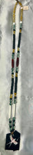 30" Hand-Painted Slate Rock Necklace By: Bill McCulley
