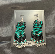 Brick Stitch Dangle Earrings *