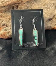 #8 Turquoise Sterling Silver Earrings