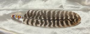 Beaded Feathers