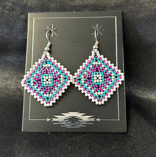 Brick Stitch Earrings