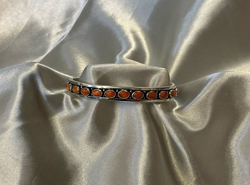 Orange Spiny Bracelet