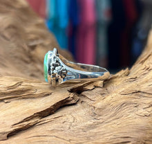 Sterling Silver w/ Sonoran Turquoise Ring size 10