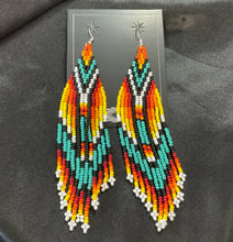 Brick Stitch Dangle Earrings *
