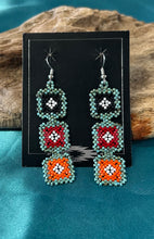 *Brick Stitch Dangle Earrings*