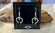 Sleeping Beauty Turquoise Sterling Silver Earrings
