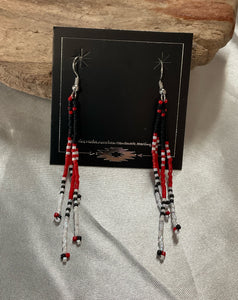 Beaded Dangle Earrings*