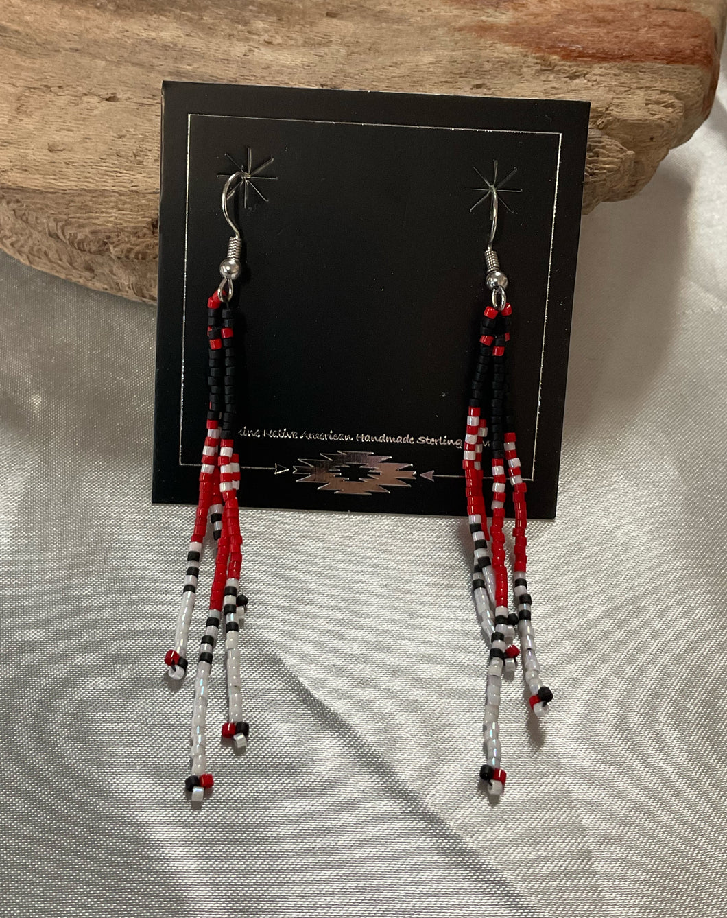 Beaded Dangle Earrings**