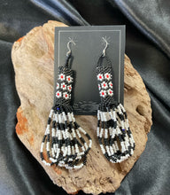 Peyote Stitch/Fringe Dangle Earrings