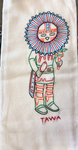 Hand Embroidered Tea Towels