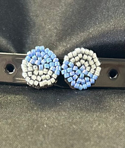 Beaded Small Stud Earrings