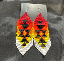 Brick Stitch Dangle Earrings *