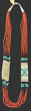 Beaded Navajo 23" Necklace